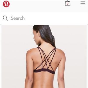 Lululemon a Little Bit Closer Bralette